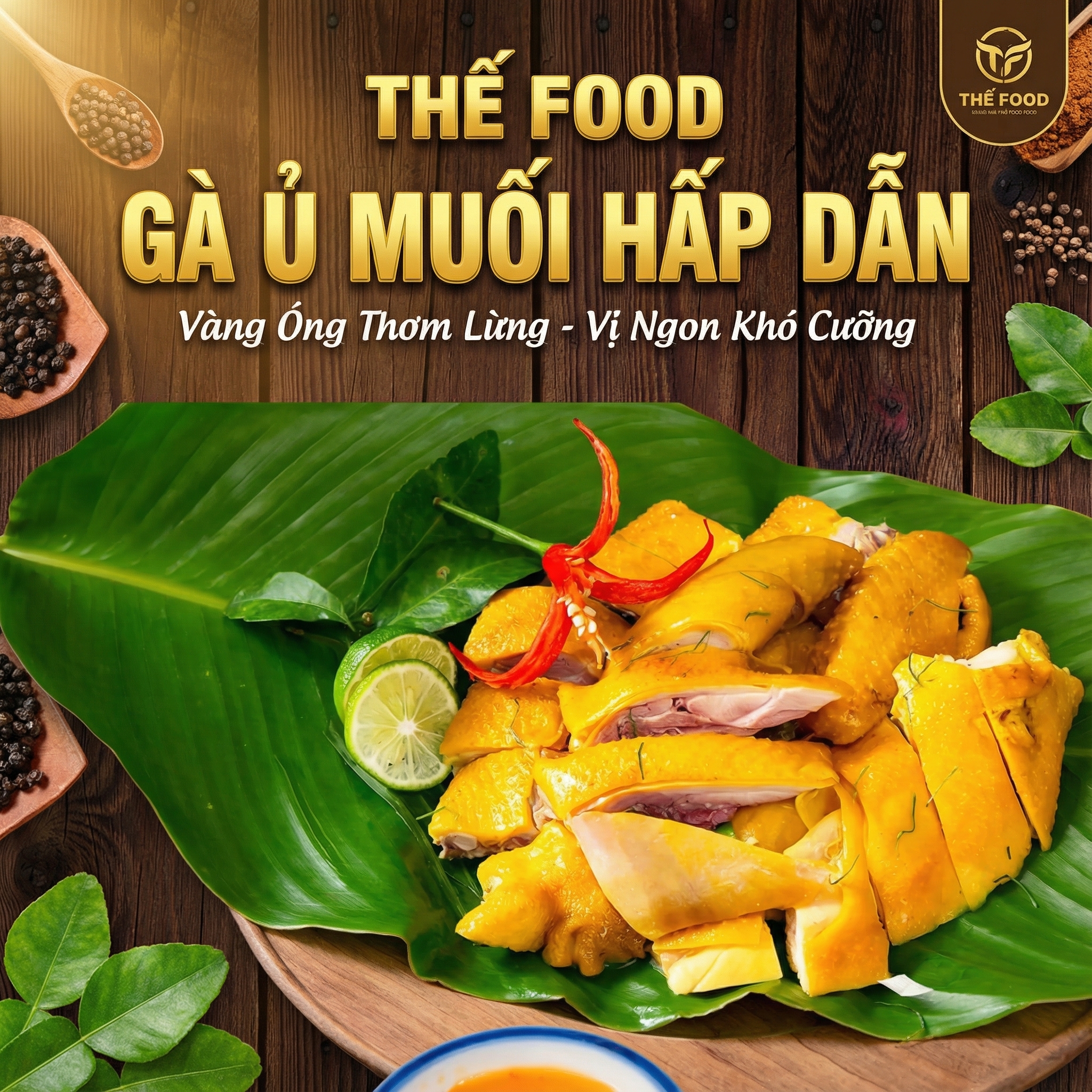 Gà ủ muối Thế Food